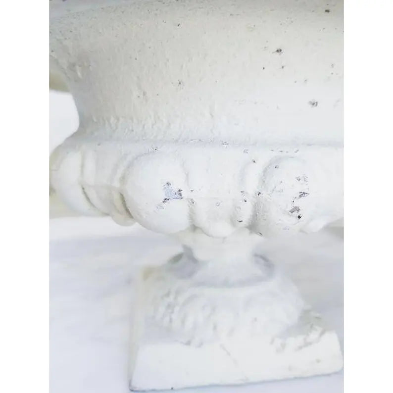 ANTIQUE FRENCH CAST IRON URN FOR THE GARDEN