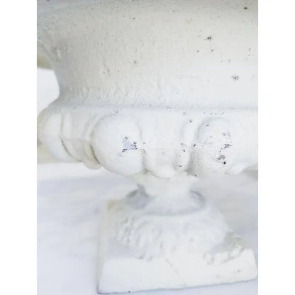ANTIQUE FRENCH CAST IRON URN FOR THE GARDEN
